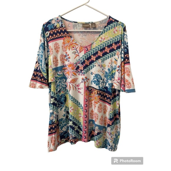 Chico’s Women’s Shirts Size 3 (XL) Lot Of 2 Cotton T Shirts - Picture 2 of 11